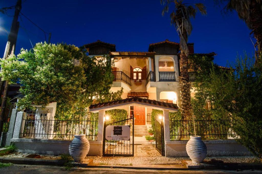 Calma Luxury Apartments #3 Sozopoli In Halkidiki Экстерьер фото